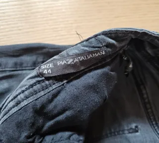 Jeans Skinny strappati neri uomo (tg. 44)