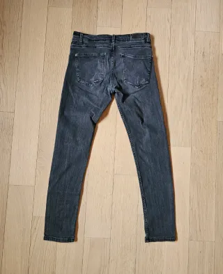 Jeans Skinny strappati neri uomo (tg. 44)