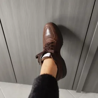 Scarpe Hogan marroni stringate 39.5 o 40
