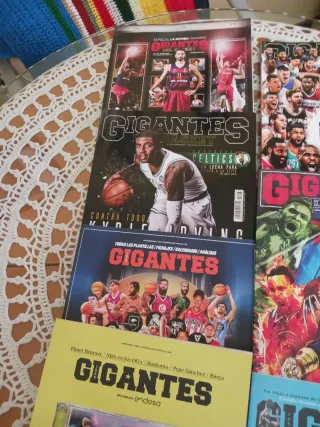 Revistas Gigantes del Basket vatios mumeros.