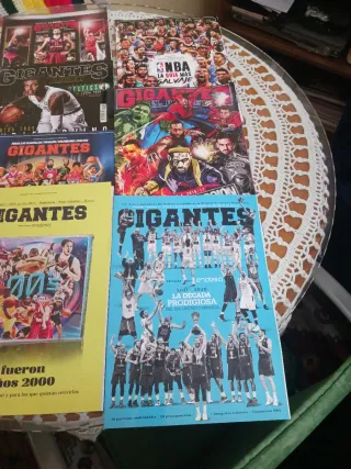Revistas Gigantes del Basket vatios mumeros.