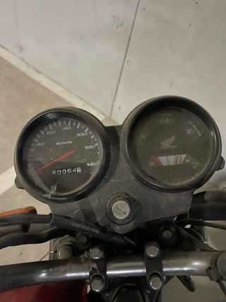 Honda CG 125 Roja Moto Naked Manual