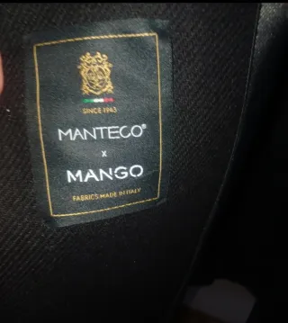 Abrigo largo Mango negro