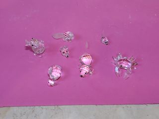 6 Animali Swarovski Rotti