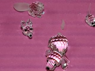 6 Animali Swarovski Rotti