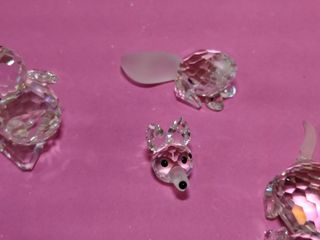 6 Animali Swarovski Rotti