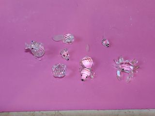 6 Animali Swarovski Rotti