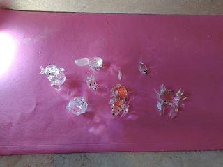 6 Animali Swarovski Rotti
