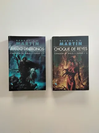 Lote 4 Libros Canción de Hielo y Fuego (Ed.Grande)