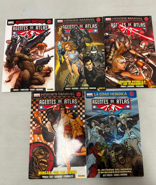 AGENTE DE ATLAS (OBRA COMPLETA - 5 TOMOS) - PANINI