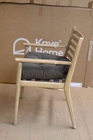 Sedia teak massello da esterno