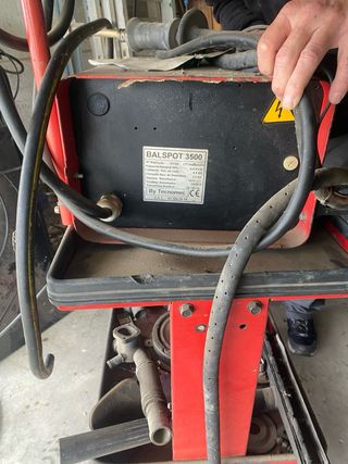 Soldadora industrial PRAXAIR