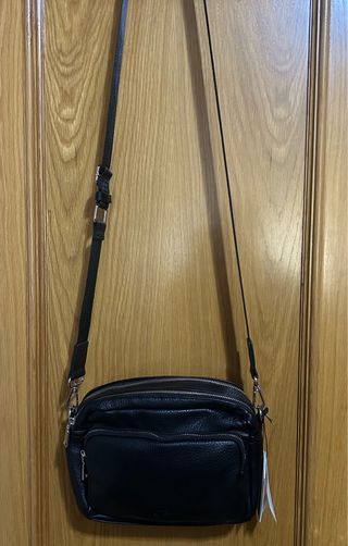 Bandolera Parfois Negra Nuevo sin usar