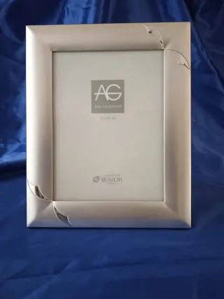 Marco de fotos Arte Genovese plata