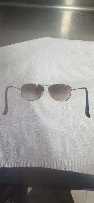 Gafas de sol Ray-Ban Aviator Marrón/Plata