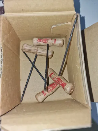 Lote barrenas y punzones carpintería VILVER