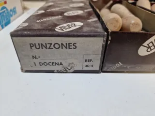 Lote barrenas y punzones carpintería VILVER