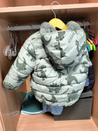 Chaqueta bebé dinosaurios