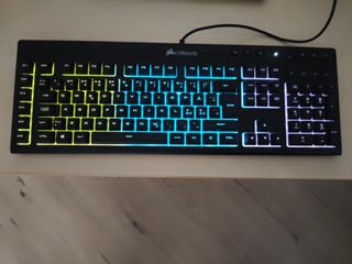 Teclado y Ratón Gaming Corsair y GXT.