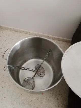 Olla grande acero inoxidable