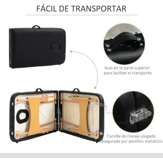 Camilla de masaje plegable nueva