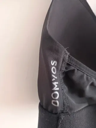 Sujetador deportivo Domyos negro mujer