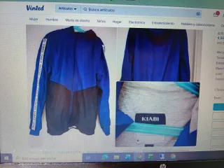 Cortavientos infantil Kiabi azul