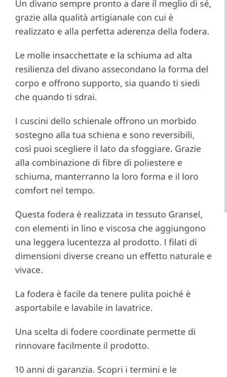 Divano Ikea HYLTARP Tessuto Marrone Grigio