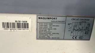 Congelador horizontal puertas correderas