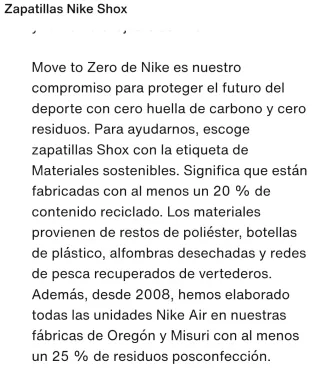 Nike Shox Deportivas Negras