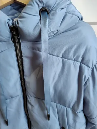 Plumífero Mango Talla XS Azul