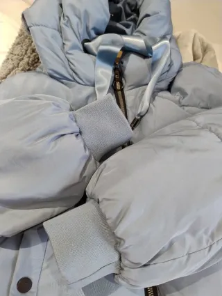 Plumífero Mango Talla XS Azul