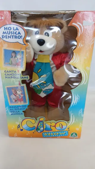 Peluche interattivo Ciro Show vintage