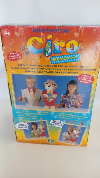 Peluche interattivo Ciro Show vintage