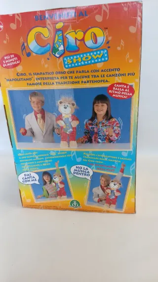 Peluche interattivo Ciro Show vintage