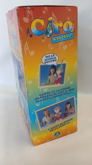 Peluche interattivo Ciro Show vintage