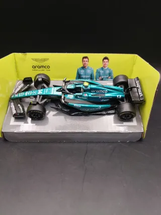 Bburago Aston Martin F1 #14 Fernando Alonso 1:43