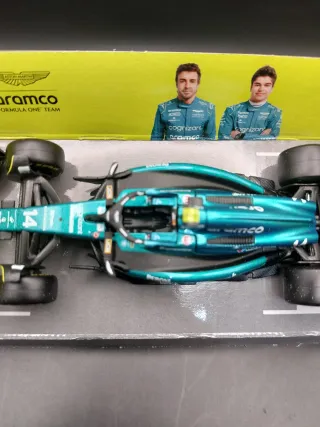 Bburago Aston Martin F1 #14 Fernando Alonso 1:43