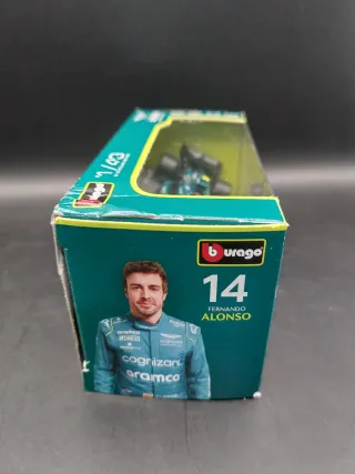 Bburago Aston Martin F1 #14 Fernando Alonso 1:43