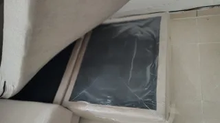 Sofá Chaiselongue Beige Tela