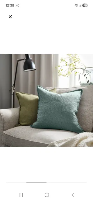 Manta y cojines decorativos