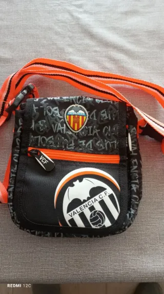 Bandolera Valencia Negra y Naranja