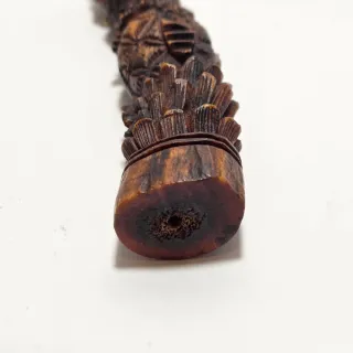 Impugnatura di Kris in osso Indonesia '900