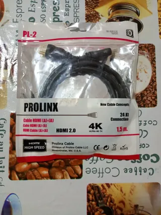 Cable HDMI Prolinx 2.0 1.5m Cable consola Xbox 360
