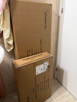 Cómoda 6 cajones 110cm haya blanca