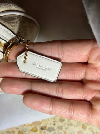 Bolso Coach Mini Satchel Signature Canvas