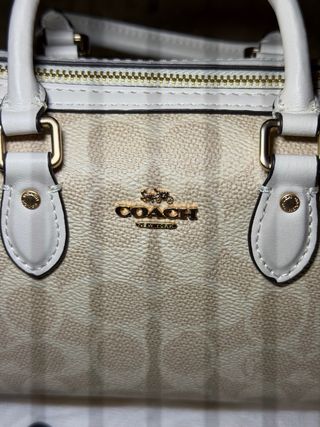 Bolso Coach Mini Satchel Signature Canvas