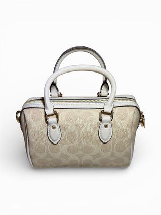 Bolso Coach Mini Satchel Signature Canvas