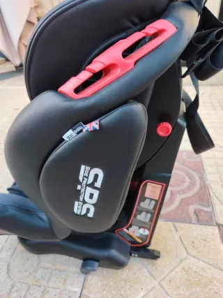 Silla de coche para bebé negra