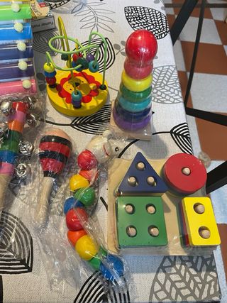Juguetes Montessori Estimulación Bebés